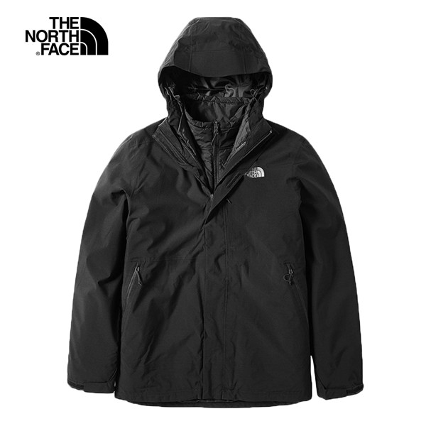 The North Face 男 防水透氣風衣 黑 NF0A3VSJKX7