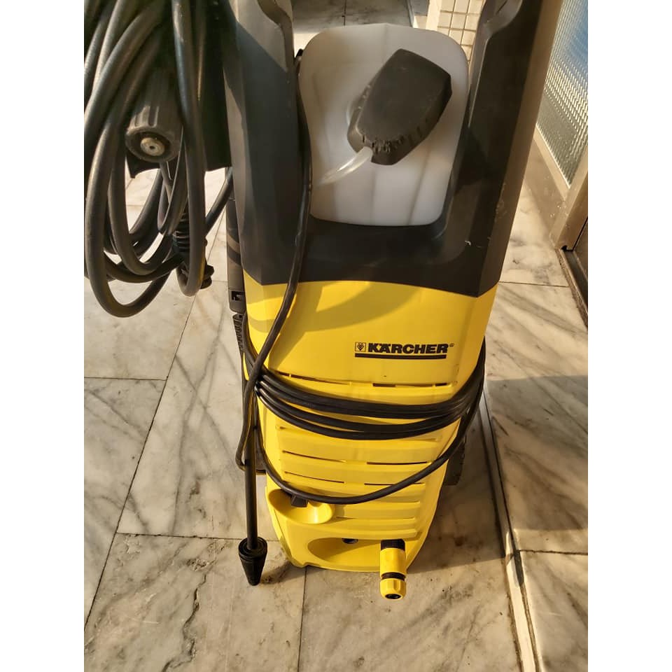 高壓清洗機洗車機karcher 附泡沫噴槍高壓槍二手出清 蝦皮購物