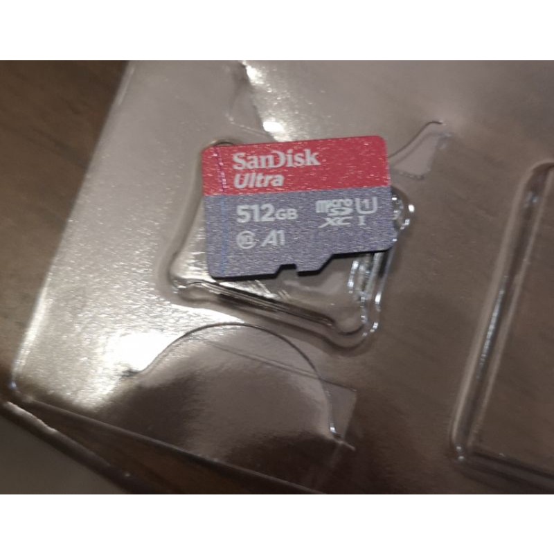 Sandisk 512GB ultra class 10 microsd XC UHS-I高速記憶卡 只用一個月 SD