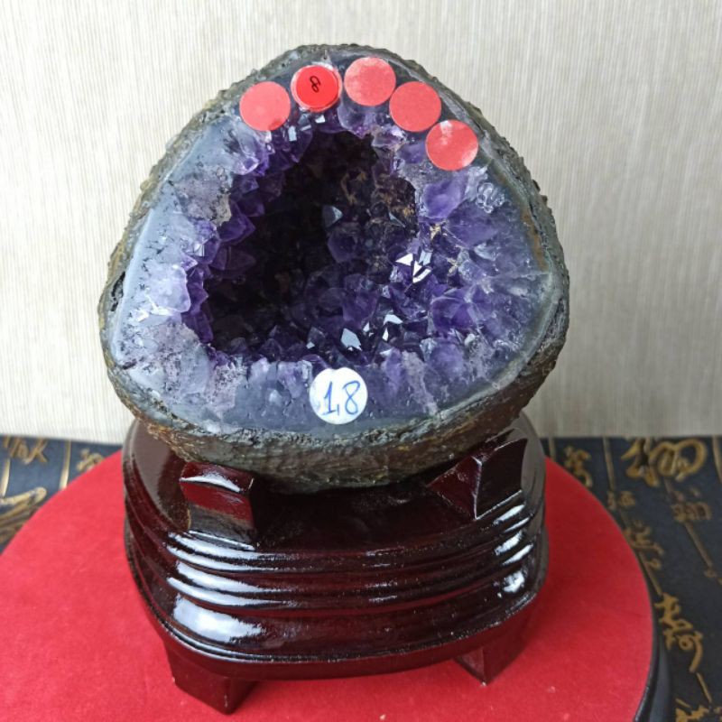 施家椪氣紫晶讚 A 8 Esp 烏拉圭紫水晶洞 恐龍蛋 紫晶洞 水晶擺件 紫水晶 烏拉圭 Esp 蝦皮購物