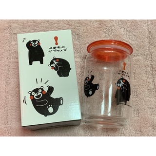 （全新）KUMAMON玻璃儲物罐 熊本熊 酷MA萌 750ML