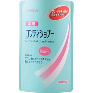 日本 熊野油脂 PharmaACT 弱酸性 潤髮乳 400ml 補充包 喬治拍賣會