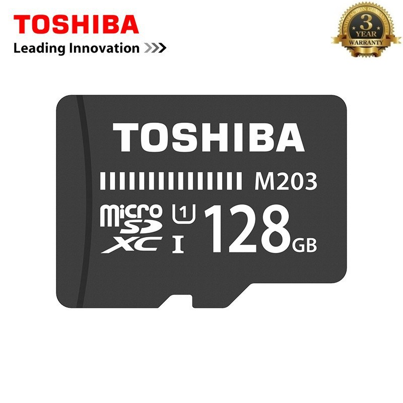 東芝存儲卡 32GB/64GB/128GB SDXC Max UP 100MB/s Micro SD 卡 SDHC-I