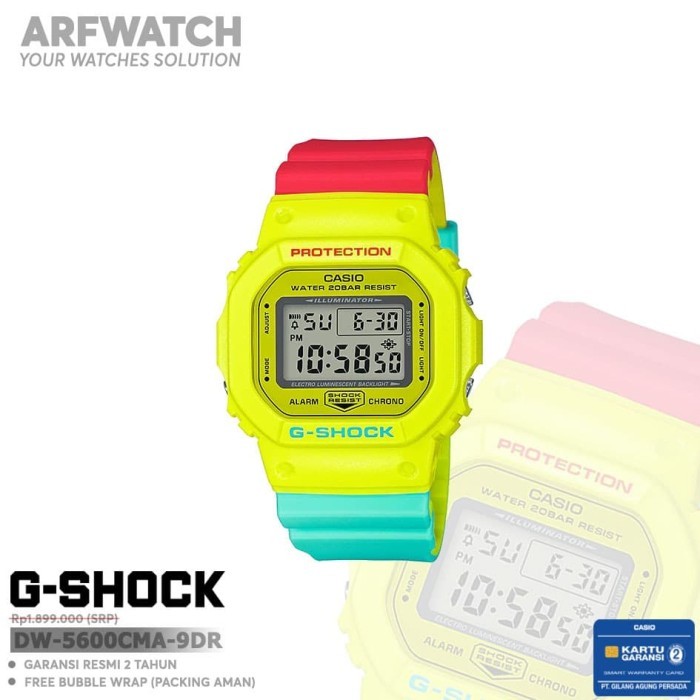 卡西歐 G-Shock DW-5600CMA-9 DW-5600CMA-9DR 原裝