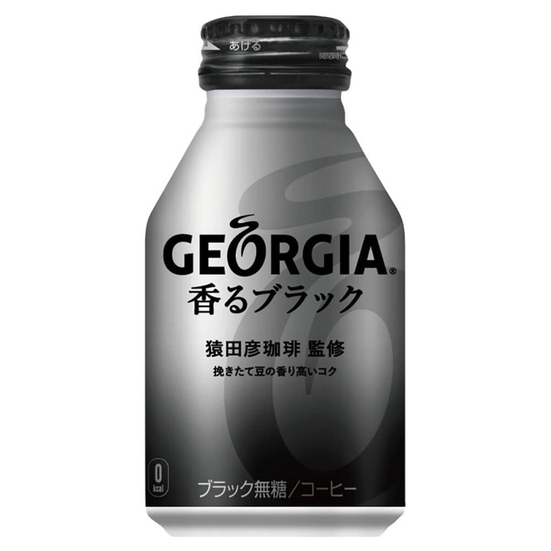 日本 GEORGIA 袁田彥咖啡 監修 無糖咖啡 黑咖啡 咖啡 260ml