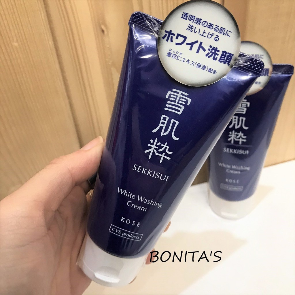 【BONITA’S】KOSE高絲 雪肌粹洗面乳(80g)