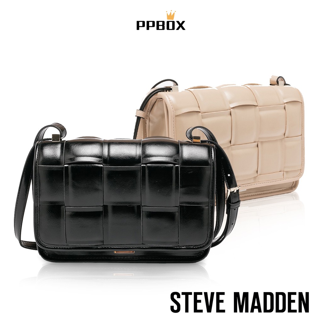 Steve Madden 編織包 BMATTER 方形 翻蓋 側背 斜背包 2色【SM_70047】 PPBOX