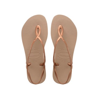 嘉義哈瓦仕/havaianas 哈瓦仕/ Luna-細帶珠光涼鞋款/哈瓦仕涼鞋(古銅金)/3F9697