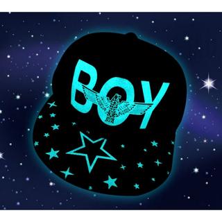 多款 夜光帽 EXO帽子 TFBOYS帽子 GD帽 BOY夜光帽螢光DOPE帽 WOLF帽XOXO平沿帽棒球帽嘻哈街舞帽 卡車帽