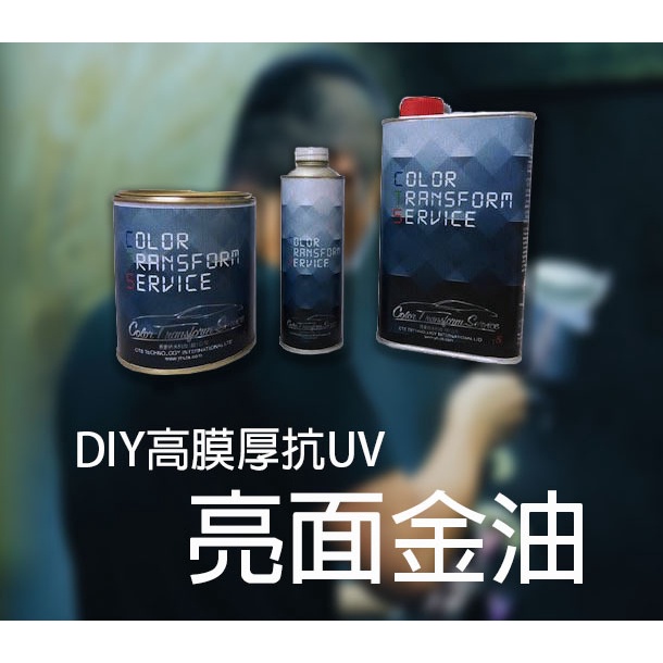 【億豪納米】DIY高膜厚抗UV亮面金油
