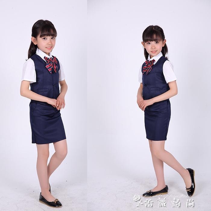 熱賣 銀行員表演服幼兒園銀行職業扮演演出服裝男女孩工作制服舞蹈时尚潮流 蝦皮購物