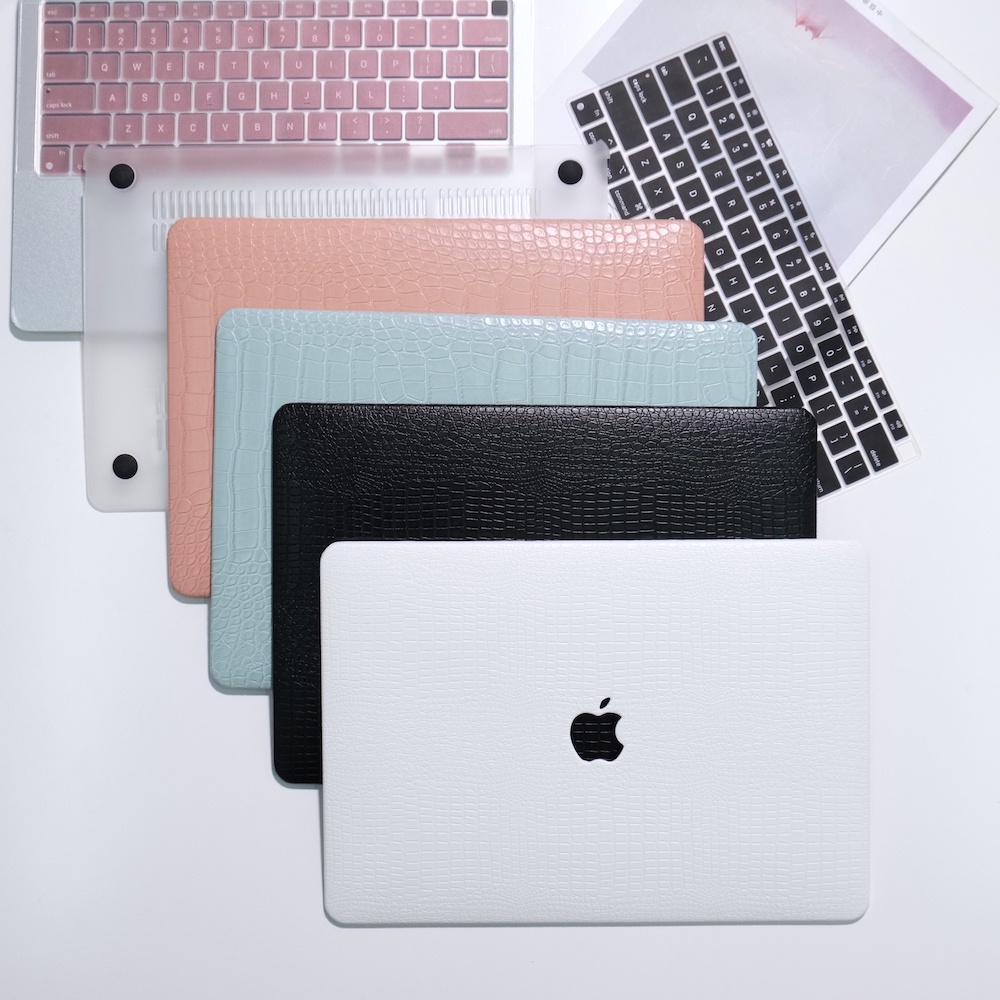 鱷魚紋MacBook保護殼 新款皮質MacBookPro保護套13寸MacBook Air 2020 2021M1筆電套