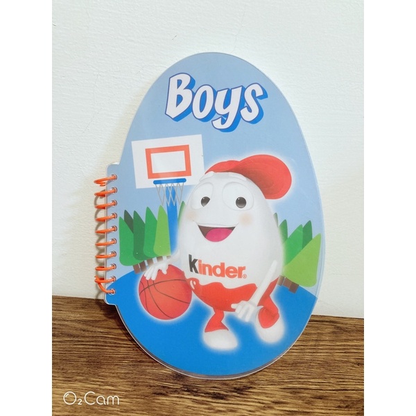 kinder 健達出奇蛋🥚 筆記本 - boys