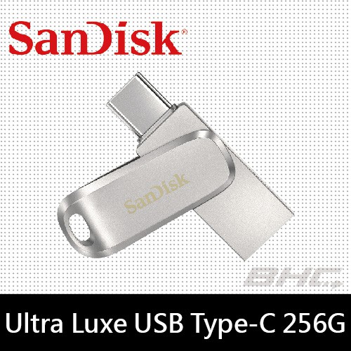 SanDisk Ultra Luxe USB Type-C+A 雙用隨身碟 SDDDC4 256GB【公司貨】