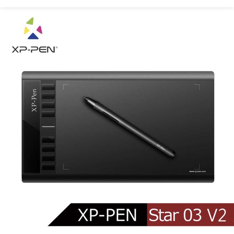 日本 XP-PEN Star03 V2 10X6吋頂級專業繪圖板