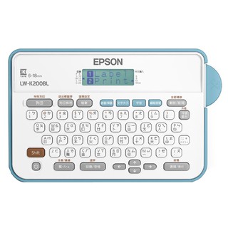 【含稅店】公司貨附保固 EPSON愛普生 LW-K200BL海洋風輕巧經典款標籤機/印表機/列印機