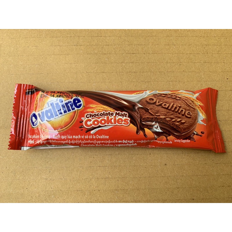 阿華田營養巧克力麥芽夾心餅乾30g(3顆）