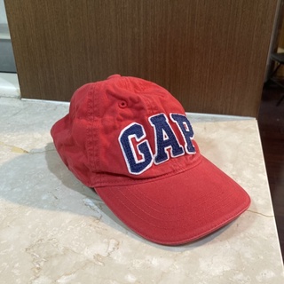 ⚘二手 GAP kid 紅色老帽