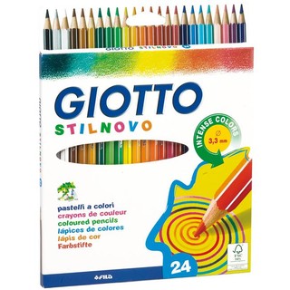 GIOTTO Stilnovo學用六角彩色鉛筆/ 24色