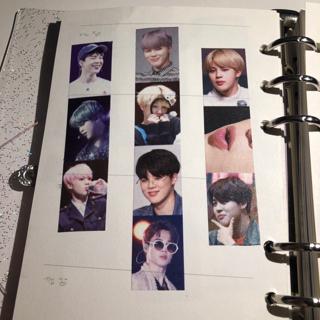 滿50元出貨 Bts 紙膠帶分裝韓站飯繪boy With Luv 金daily 防彈少年團歌詞語錄 蝦皮購物