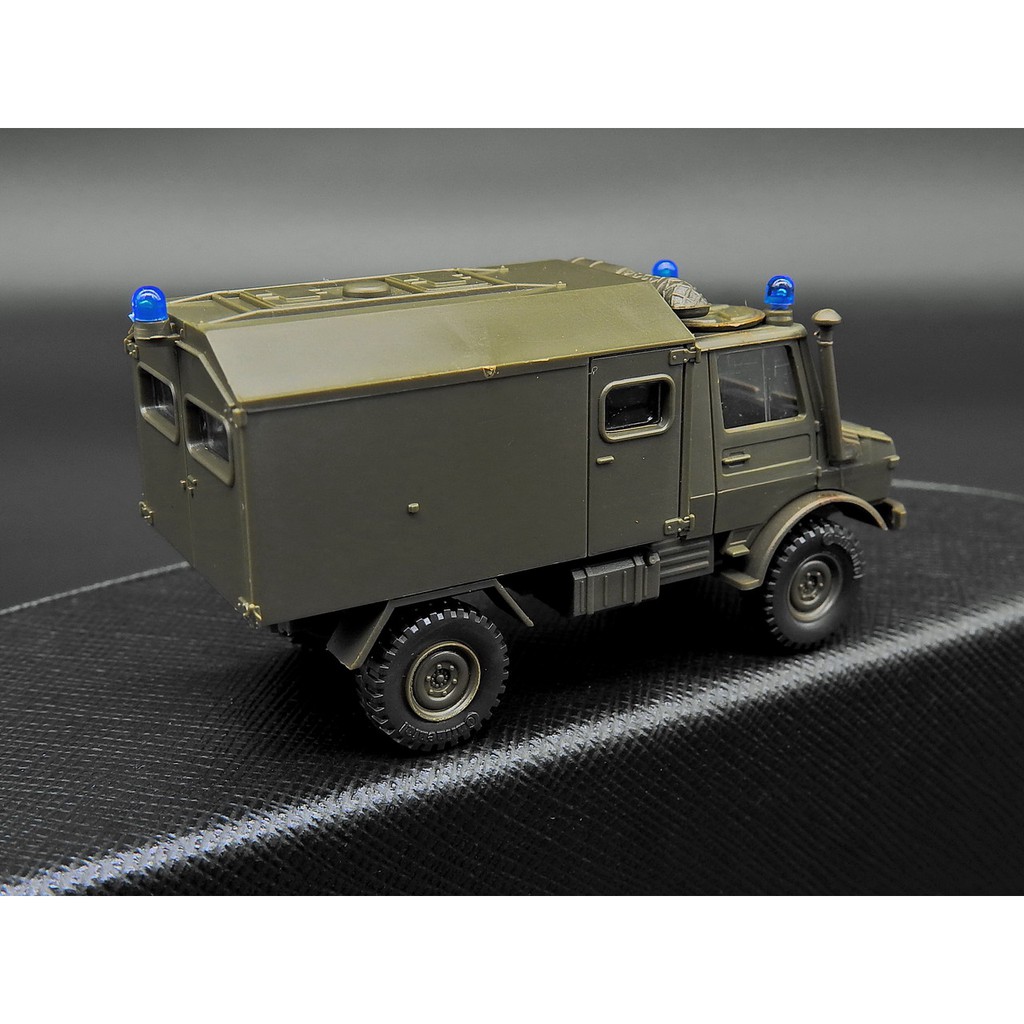 中古品roco Ho 1 87 325 Benz Unimog Krkw 軍用救護車minitanks 蝦皮購物