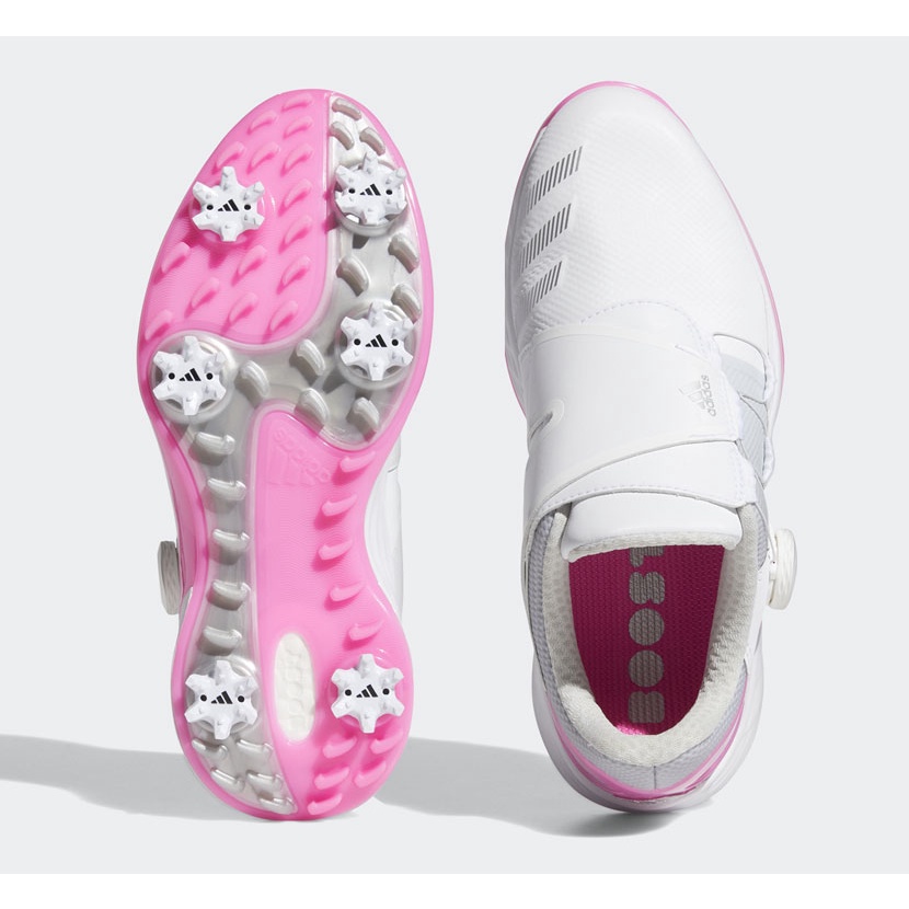 （父親節零碼出售）adidas performance W ZG21 BOA 女鞋 #FW5635 ,白 有釘鞋