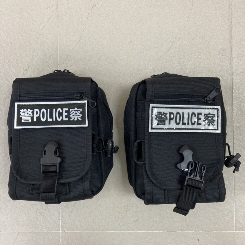 警用腰包 贈❗️反光警察LOGO 警用勤務腰包 多功能 戰術腰掛包 腰包 單車包 手機袋 工具包 大容量