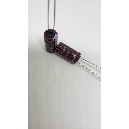 NDB 日電貿 NICHIDENBO 電解電容 capacitor 10V 1000UF （5入）