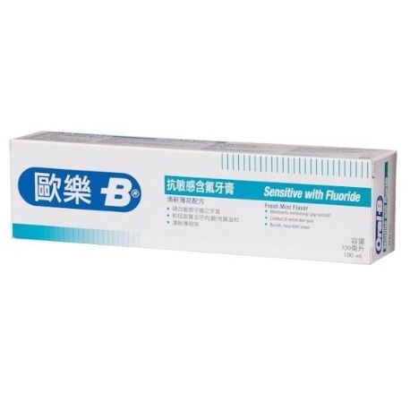 歐樂B Oral-B  抗敏感牙膏（含氟配方）100ml