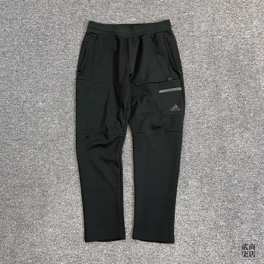 貳柒商店) ADIDAS TH DK REG PANTS 男款 黑色 休閒 棉褲 修身 長褲 H39345