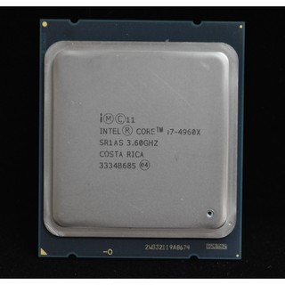 東西新！Core i7-4960X 極致版6核12線 (2011 3.6G 15M)非i7-3960X i7-4820K