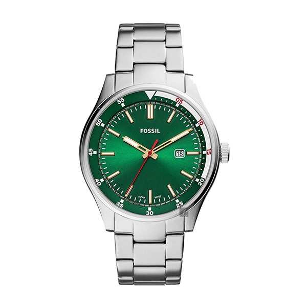【Fossil】Belmar 個性潮流時尚鋼帶摩登腕錶-個性綠/FS5533/台灣總代理公司貨享兩年保固