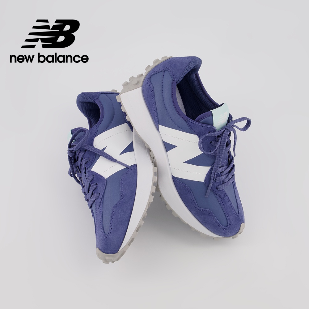【New Balance】 NB 復古運動鞋_女性_藍色_WS327BC-B楦 327