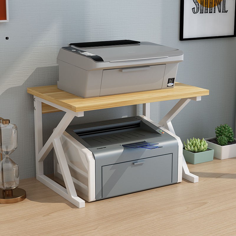 現貨打印機置物架辦公室桌上針式收納的架子多功能桌子支架打印機架印表機收納架打印機架子桌面收納架置物架印表機支托架