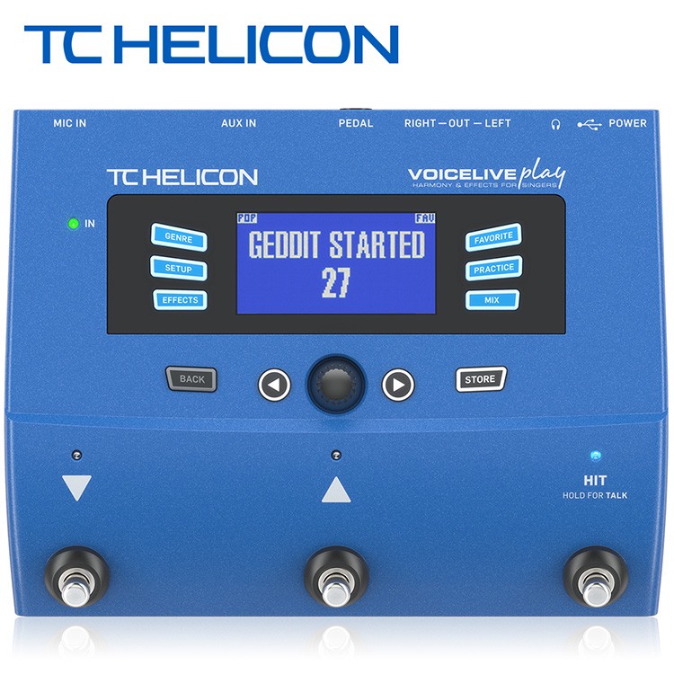 TC HELICON VOICELIVE PLAY人聲效果器-原廠公司貨