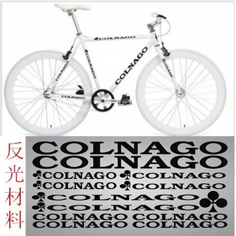 【車簡】自行車貼紙 梅花COLNAGO個性車架貼紙 公路車死飛車車架貼紙