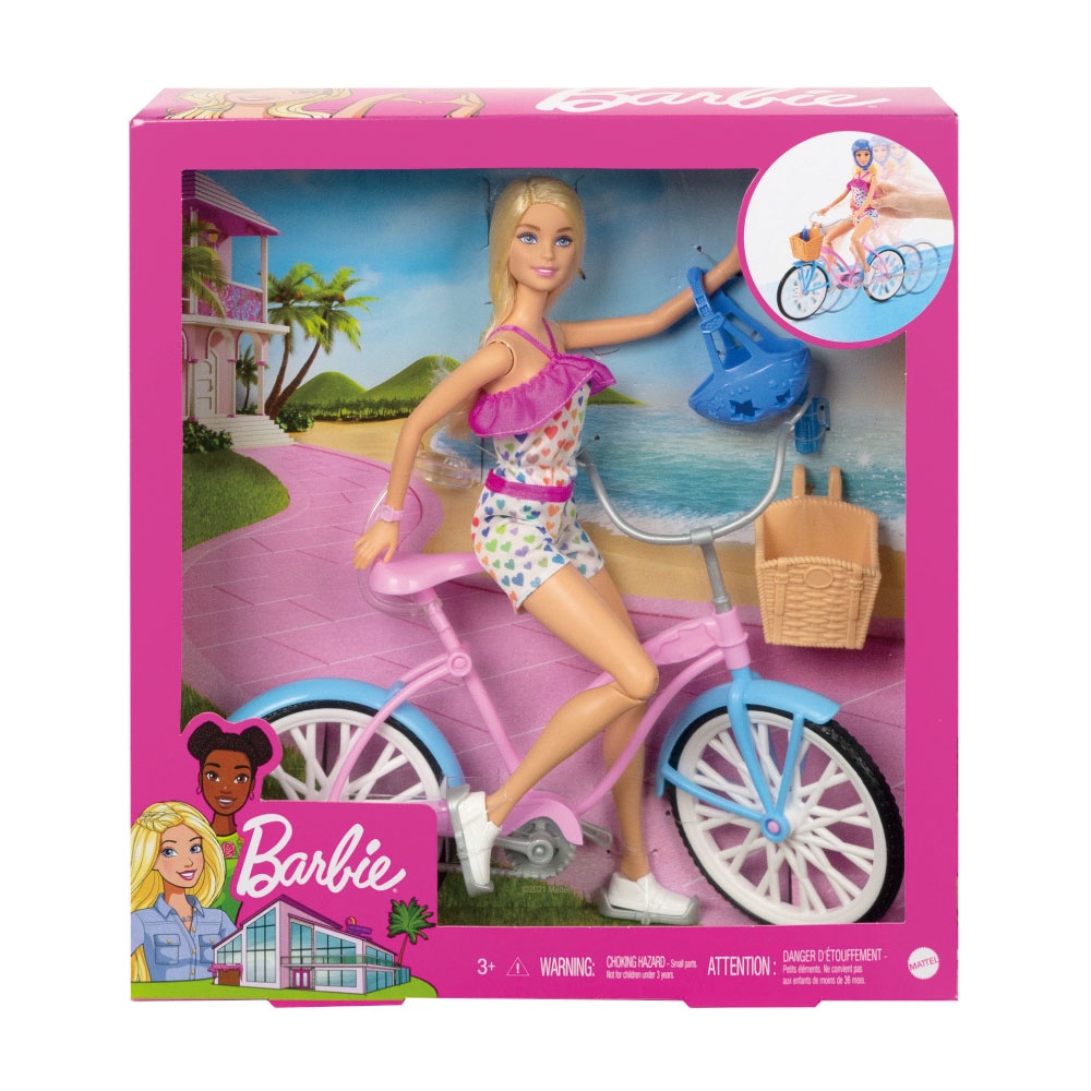 Barbie芭比	芭比時尚自行車組合	ToysRUs玩具反斗城