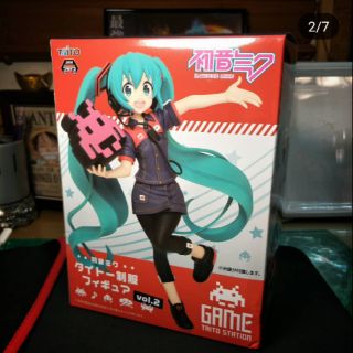 日版 TAiTO景品 初音未來 店員 制服 馬尾 遊藝場 遊戲場 vol.2 公仔模型