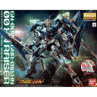 【模型屋】現貨 BANDAI 鋼彈00 MG 1/100 00 XN RAISER 00R 斬擊強化模組 能天使鋼彈