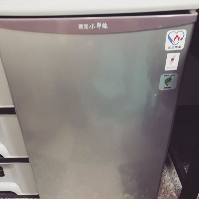東元TECO小鮮綠91L單門小冰箱-晶鑽銀-節能1級《附延長保固》
