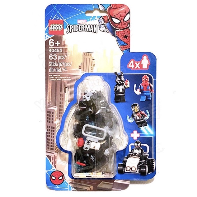 樂高 LEGO 40454 蜘蛛人大戰毒液 蜘蛛人 猛毒 鋼鐵人 豬豬人