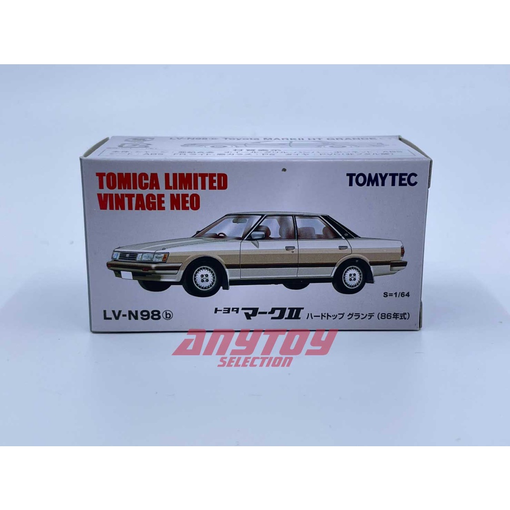 Tomica Limited TLV Tomytec LV-N98b Toyota Mark II Hard Top