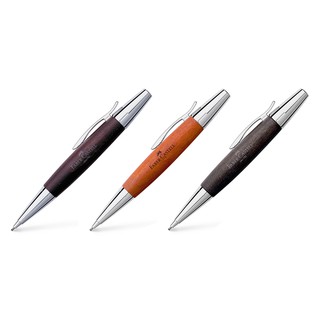 德國FABER-CASTELL輝柏 E-MOTION系列 梨木桿 1.4mm 旋轉鉛筆-淺褐色/深褐色/黑色