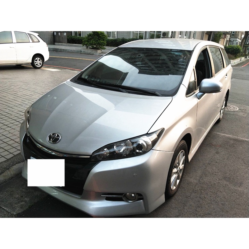 2016年 TOYOTA WISH 銀 里程7萬多 衛星導航 IKEY 電動座椅