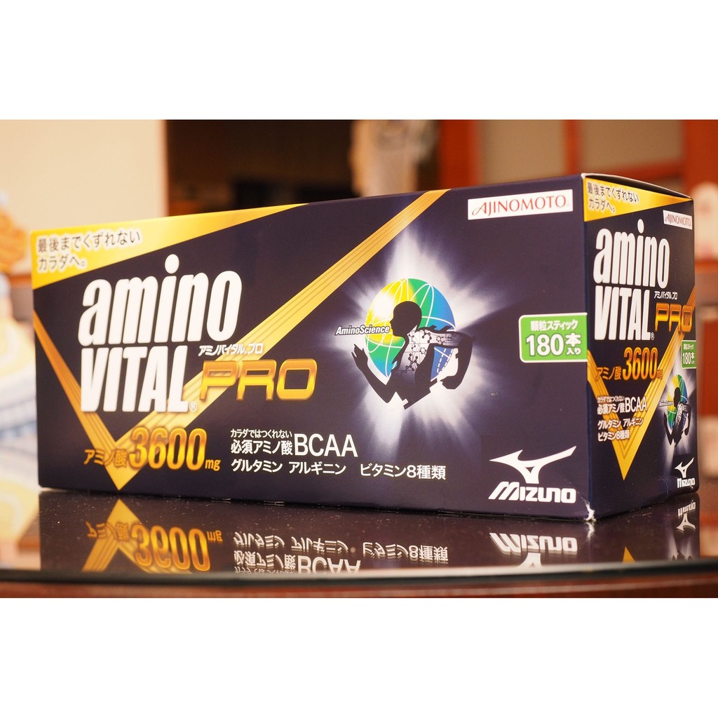 日本味之素Ajinomoto amino VITAL PRO 專業級胺基酸 BCAA 3600mg [買多有優惠贈品]