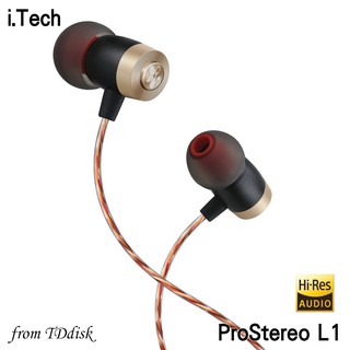 志達電子 ProStereo L1 i-Tech 耳道式耳機麥克風 相容Android Apple iOS 智慧型手機