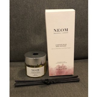 ⭐現貨 英國NEOM 室内擴香100ml擴香竹/ 精油室內擴香補充瓶(附擴香棒)100ml