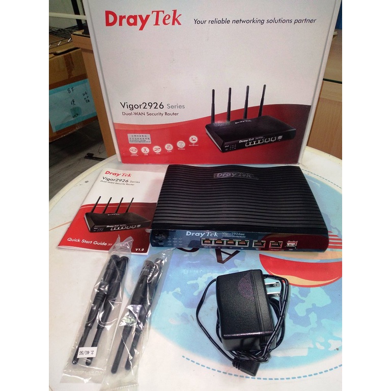 二手 DrayTek Vigor2926 雙WAN口安全防護路由器