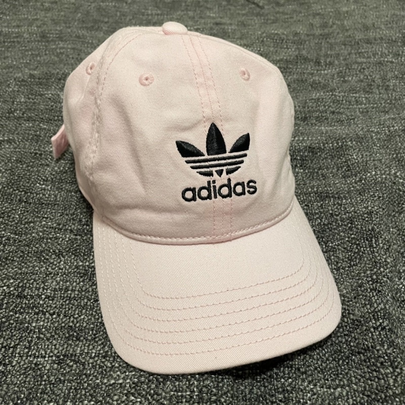 二手近全新 Adidas 老帽 粉紅色