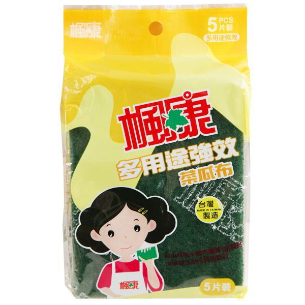 楓康多用途菜瓜布5片裝/包